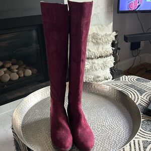 Marc fisher over the knee suede boots